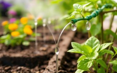 Крапельний полив - економія води для кожного городу