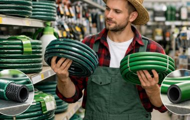 Переваги армованих шлангів перед стандартними для великих ділянок