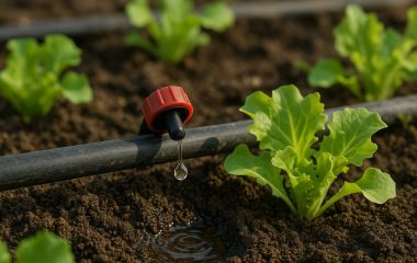 Як зекономити до 50% води за допомогою крапельного поливу