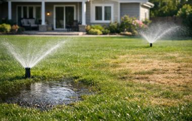 Чому вода з розпилювача поливає нерівномірно