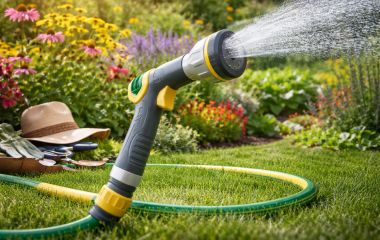 Як вибрати поливальний пістолет для газону, клумб і городу без зайвих витрат