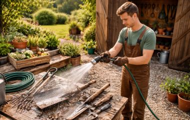 Чим відрізняються пластикові та металеві поливочні пістолети: що обрати для саду