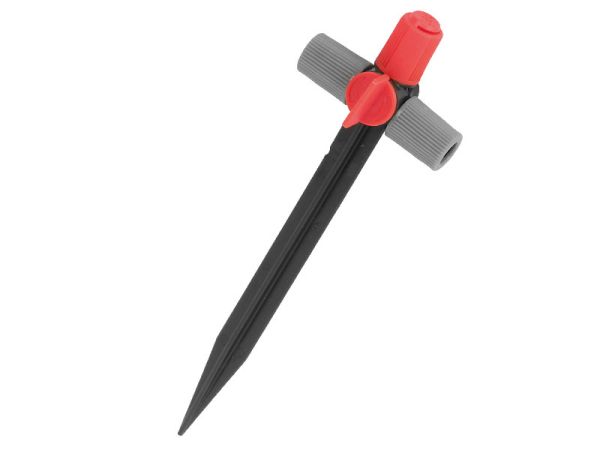 Розпилювач 180° на ніжці для мікротрубки діаметром 4,5 мм з контролем потоку AM 3102