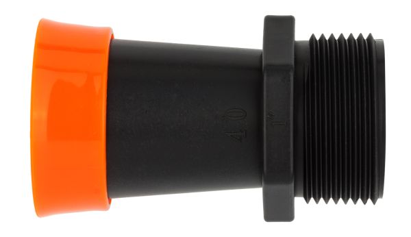 Старт для спрей-стрічки Туман 40 мм із зовнішнім різьбленням 1" AD 70140