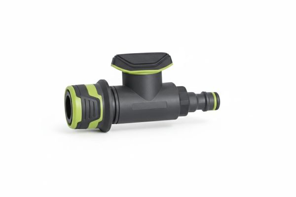 Адаптер - конектор з ручним клапаном   AB 1012