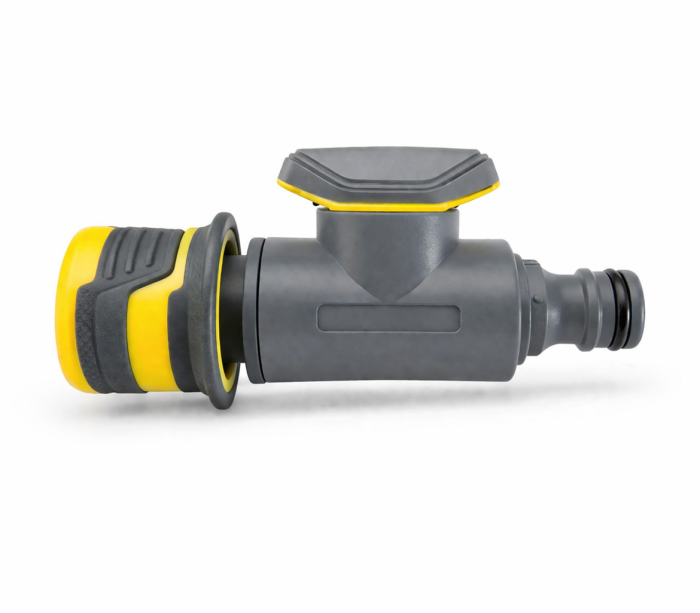 Адаптер - конектор з ручним клапаном   AB 1012