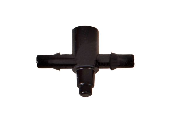 З'єднання для трубки 4 мм на 2 виходи для крапельниць AD 5003