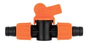 Кран сполучний для крапельної стрічки Dn17 AD 6206