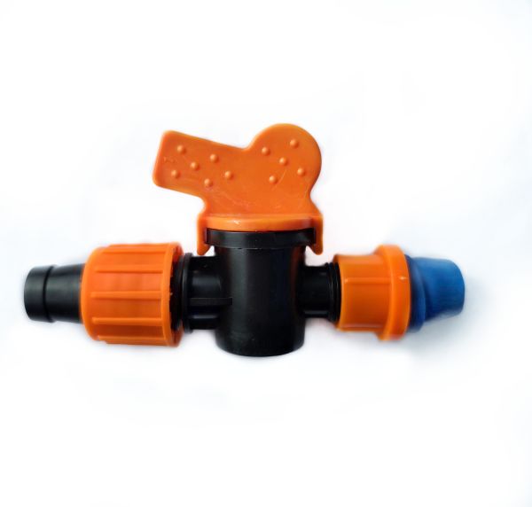 Кран стартовий з підтиском для крапельної стрічки з ущільнювальною гумкою AD 6504