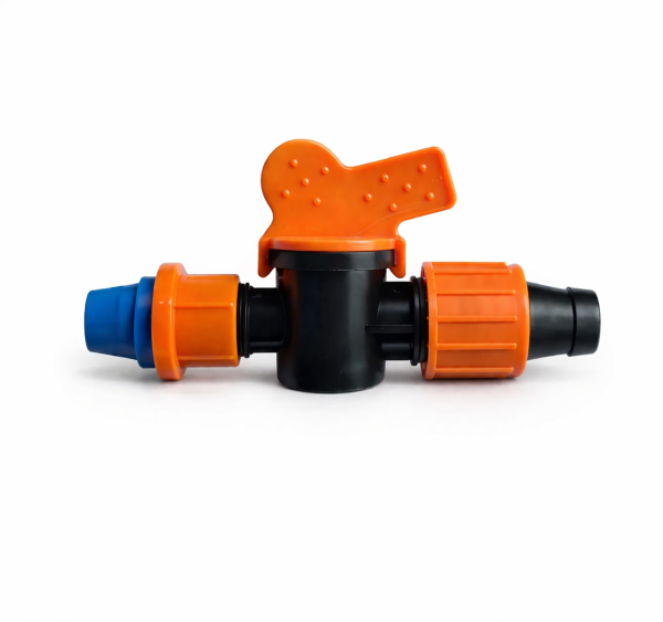 Кран стартовий з підтиском для крапельної стрічки з ущільнювальною гумкою AD 6504