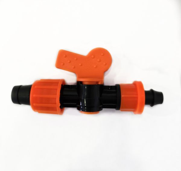 Кран стартовий з підтиском для крапельної стрічки під ущільнювальну гумку AD 6505