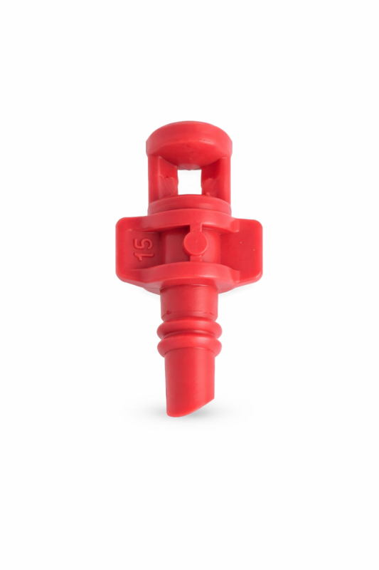 Міні спринклер, Тиск: 0,7–1,5 бар., Радіус розпилення: 1,3–1,6 м., Витрата води: 79–117 л/год., Кут розпилення: 360°   AD 1205-1