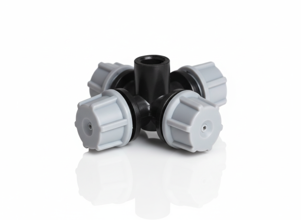 Туманоутворювач на 4 виходи Робочий тиск: 2–3 бар., Радіус розпилення: 1–1,1 м., Витрата води: 22–38 л/год.   AD 1209B