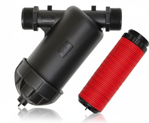 Фільтр  дисковий  із зовнішнім різьбленням 2", пропускна спроможність фильтра 25 м³/г, ступінь очищення фильтра 120 мкм.   AD 6309 2''