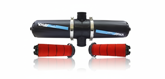 Фільтр дисковий із зовнішнім різьбленням 4", пропускна спроможність фильтра 100 м³/г, ступінь очищення фильтра 120 мкм.   AD 6403